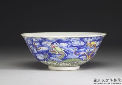 图片[2]-Bowl with dragon and cloud in yangcai painted enamels, Qianlong reign (1736-1795), Qing dynasty-China Archive